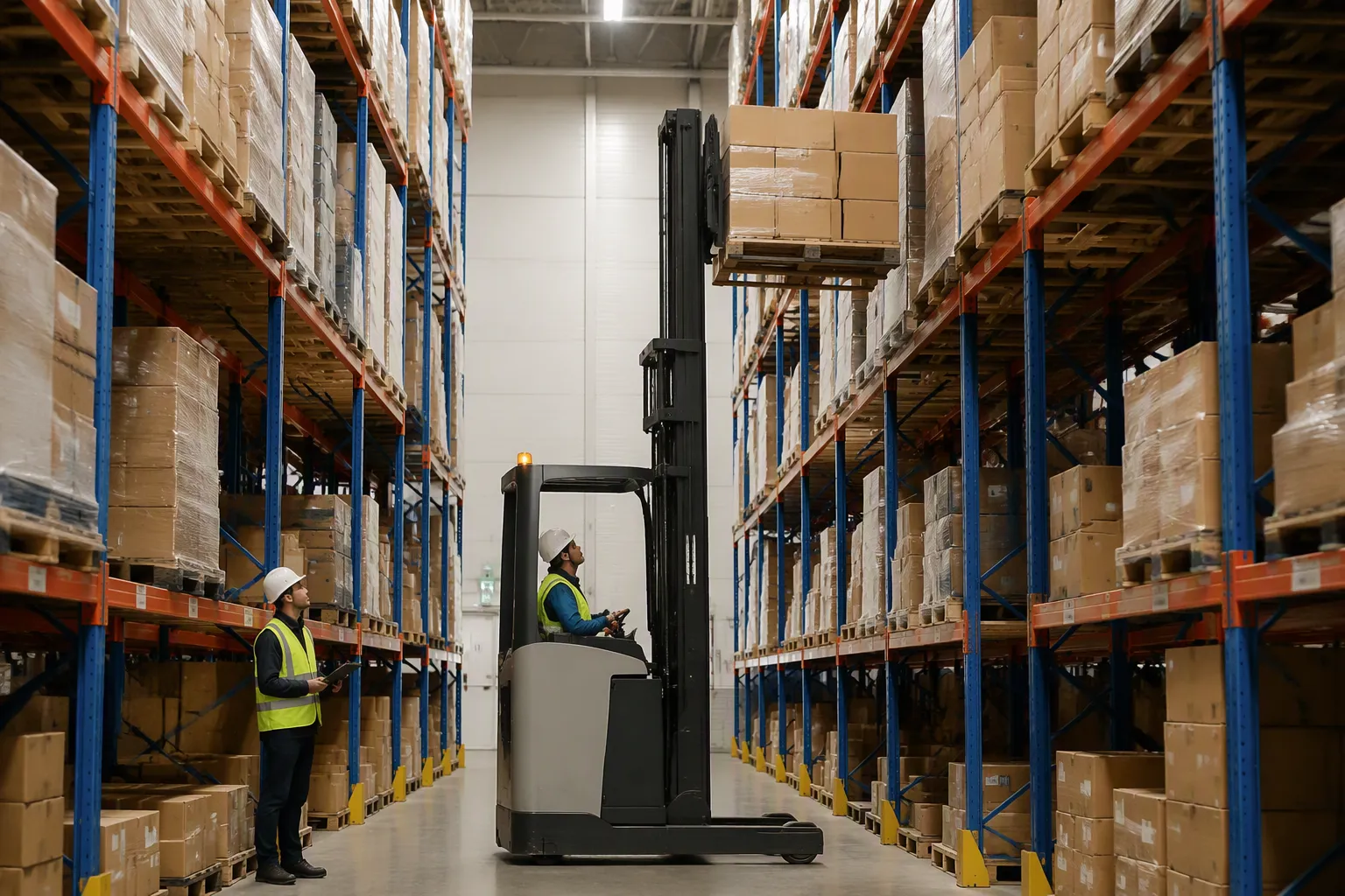 Guia de compra de empilhadeiras VNA: como maximizar o espaço de armazenamento no armazém