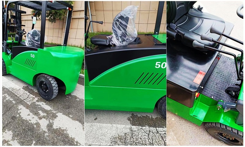 Details of electric forklift